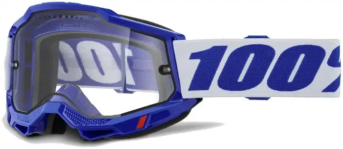 100% Accuri 2 Enduro MTB Goggles – Blue/Clear