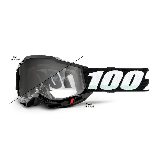100% Accuri 2 Woods Goggles – Black/Photochromic
