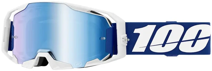 100% ARmatic Goggles – Blue Mirror Blue Lens