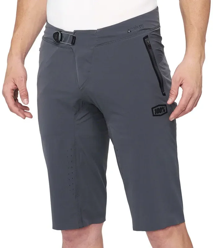100% Celium Shorts – Charcoal Mens 36