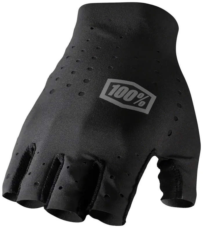 100% Sling Gloves – Black Full Finger Womens Medium