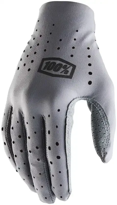 100% Sling Gloves – Gray Full Finger Womens Large