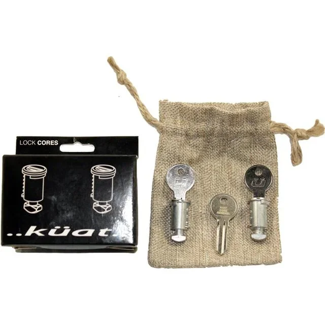 2 Lock Cores For Kuat System-includes 2 Keys And 1 Core Removal Key
