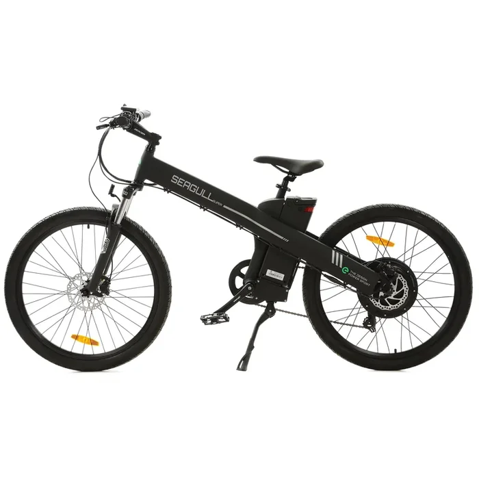 2025 Ecotric Seagull 1000W 48V 13Ah Suspension 7 Speed Electric Mountain Bike