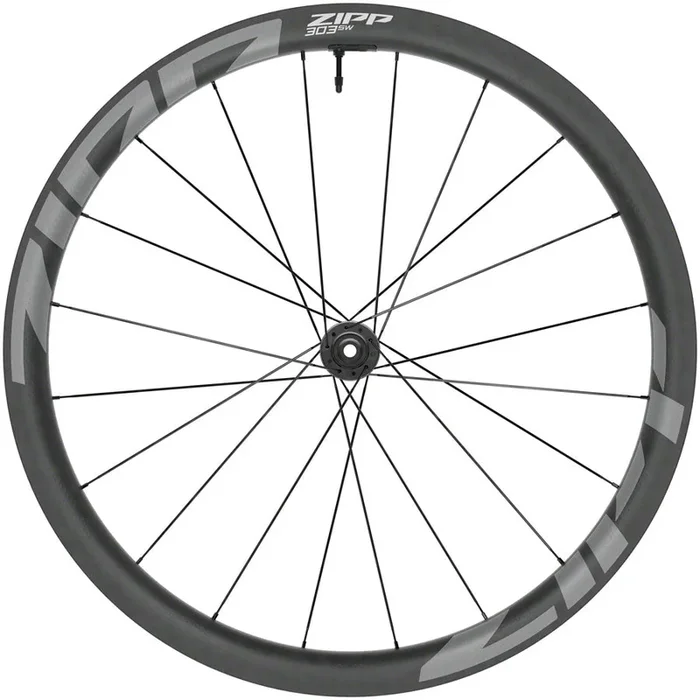 303 SW Front Wheel – 700, 12 x 100mm, Center-Lock, Tubeless, Carbon, w/ Wheel Sensor, A1