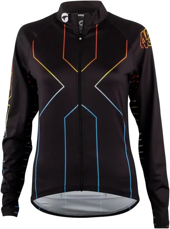 45NRTH Decade Long Sleeve Jersey – Womens Black Large