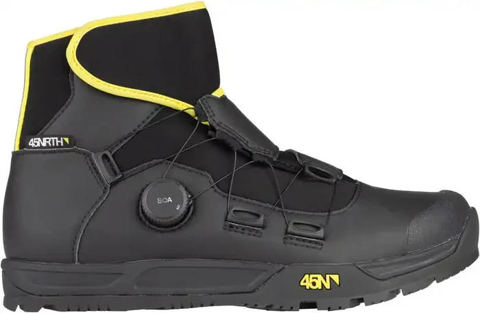 45NRTH Ragnarok BOA Cycling Boot – Black Size 44