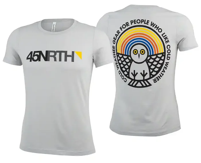 45NRTH Winter Wonder T-Shirt – Mens Ash Small