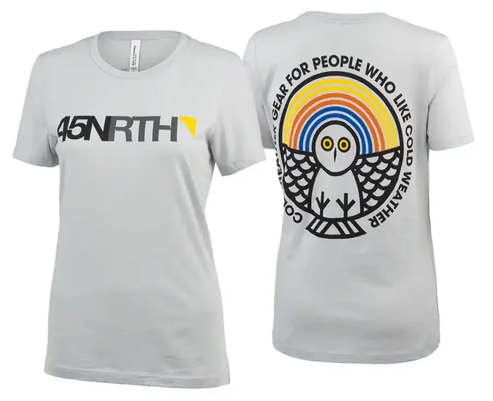 45NRTH Winter Wonder T-Shirt – Womens Gray Large