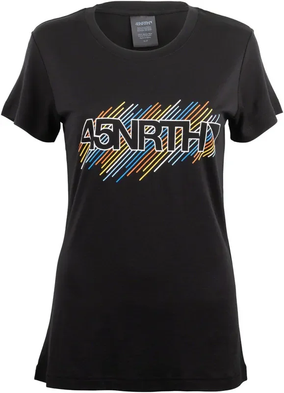 45NRTH Womens Diffuser Wool T-shirt – Womens Black Small