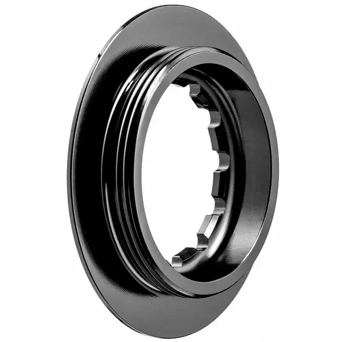 Absolute Black Center Lock Rotor Lockring Titanium