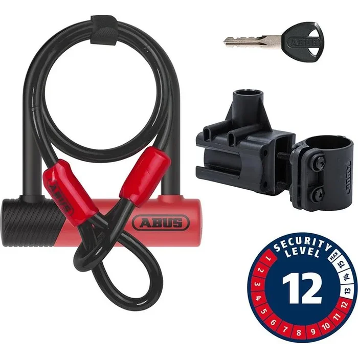 Abus 420K/150HB140 USH Cobra 10/120 U-Lock – Black
