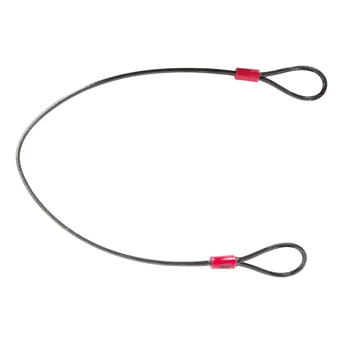 ABUS Cobra Seat Leash 5mm x 75cm (2.5ft) Black