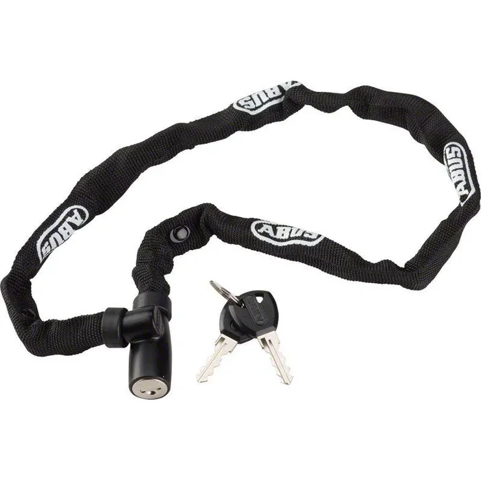 ABUS Keyed Web Chain Lock 1500: 60/4mm Black