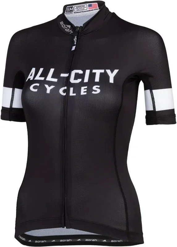 All-City Classic 4.0 Womens Jersey – Black White 3X-Large
