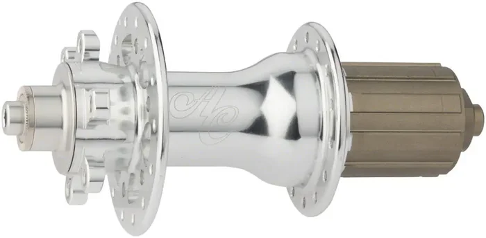 All-City Go-Devil Rear Hub – QR x 135mm/12 x 142mm 6-Bolt HG 11 Road Silver 28H