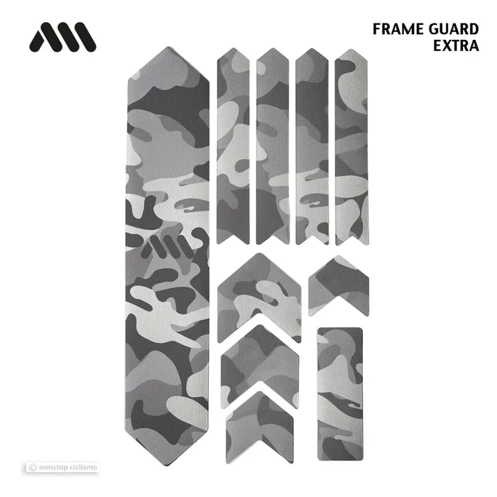All Mountain Style HONEYCOMB EXTRA Frame Guard Protection : CLEAR/CAMO