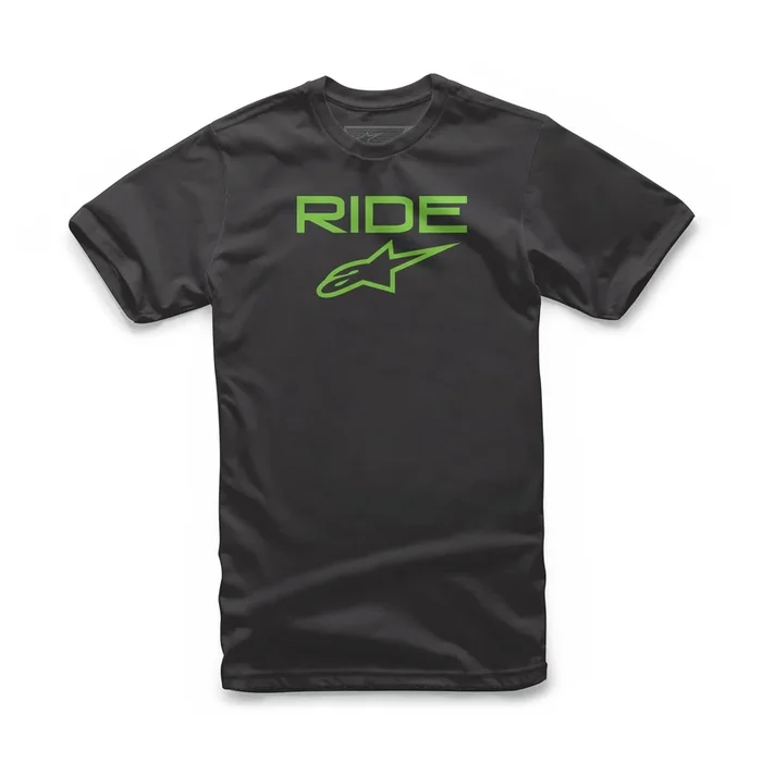 Alpinestars Ride 2.0 Tee Black/Green 2X-Large