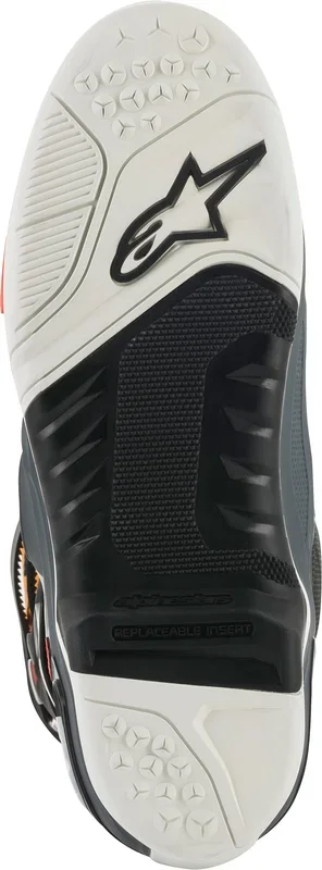 Alpinestars Tech 10 Boots Black/Grey/Orange/Fluorescent Red 13