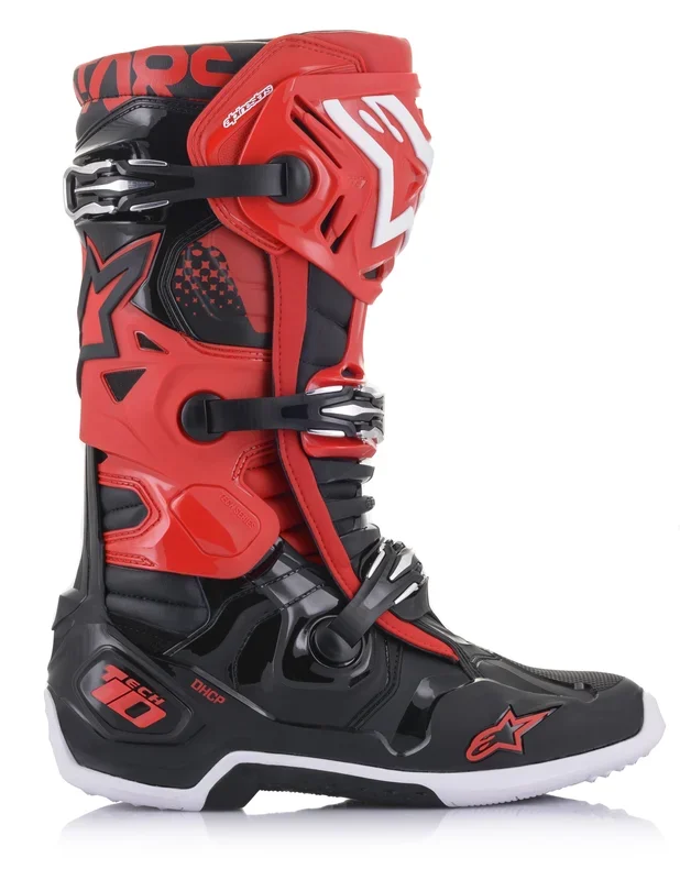 Alpinestars Tech 10 Boots Red/Black 14