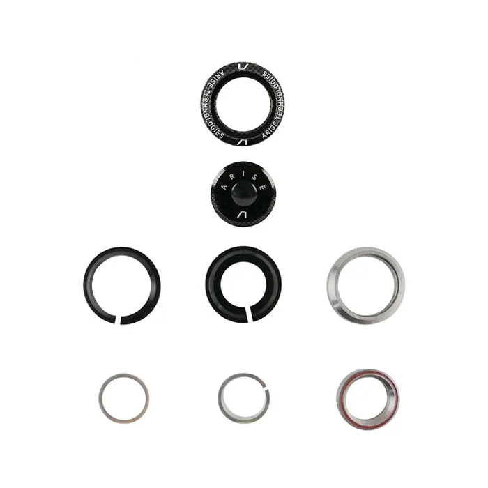 ARISE Crystal 15 1-1/8-1.5 Headset Integrated Complete Black