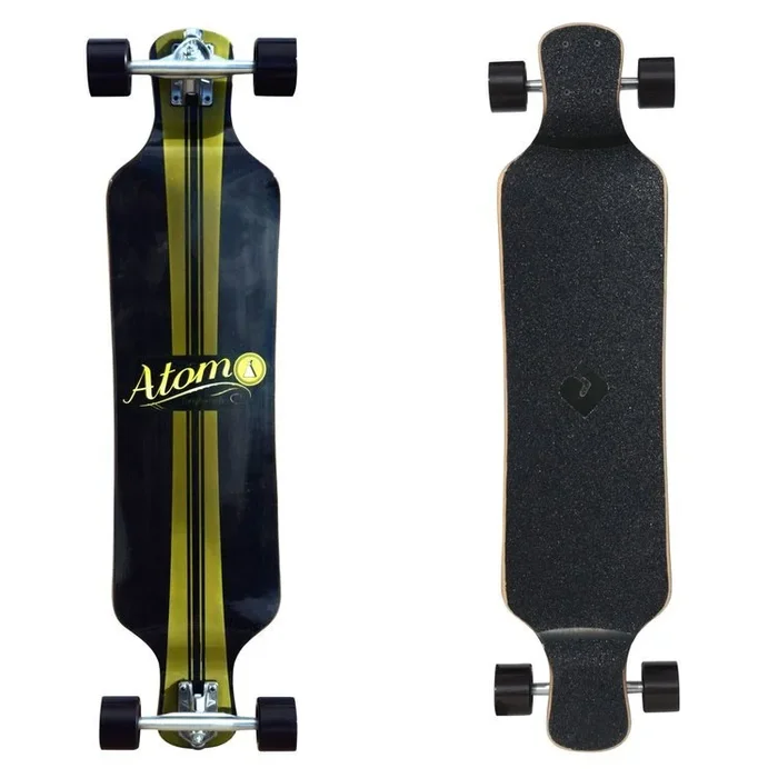 Atom 39″ Micro Drop Deck Longboard Artisan Brown 40009