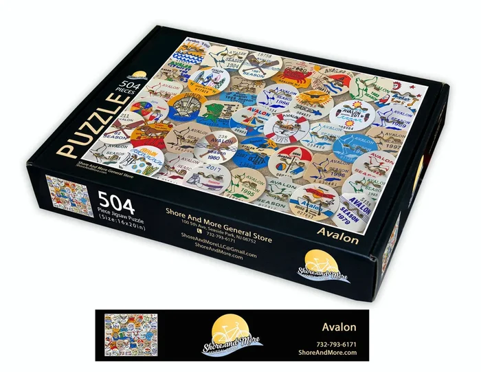 Avalon Beach Tag Puzzle