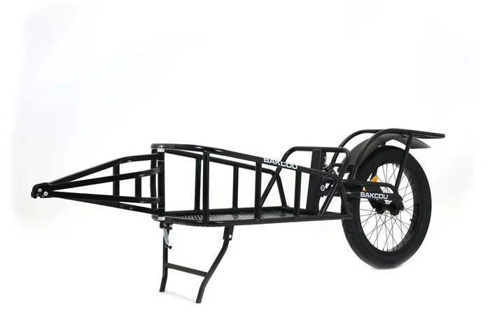 Bakcou (BackCountry) EBikes Single Wheel HUNTING CARGO Bike Trailer