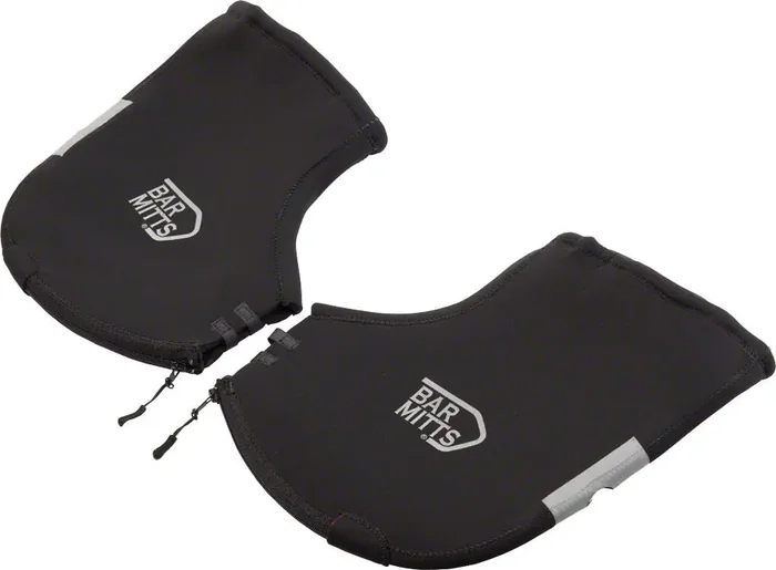 Bar Mitts Extreme Mountain/Flat Bar Pogies for Bar Ends – Black Small/Medium