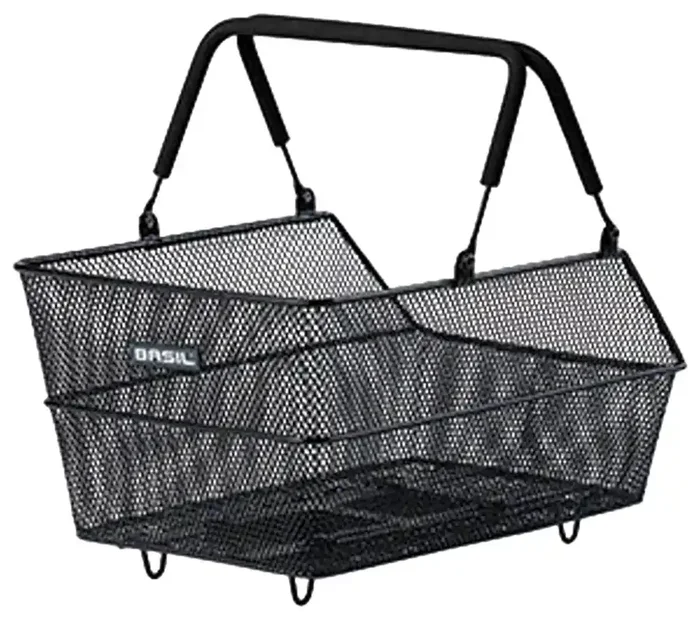 Basil Centro S MIK Rear Basket – Black