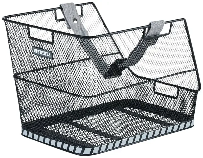 Basil Class Rear Basket – Black