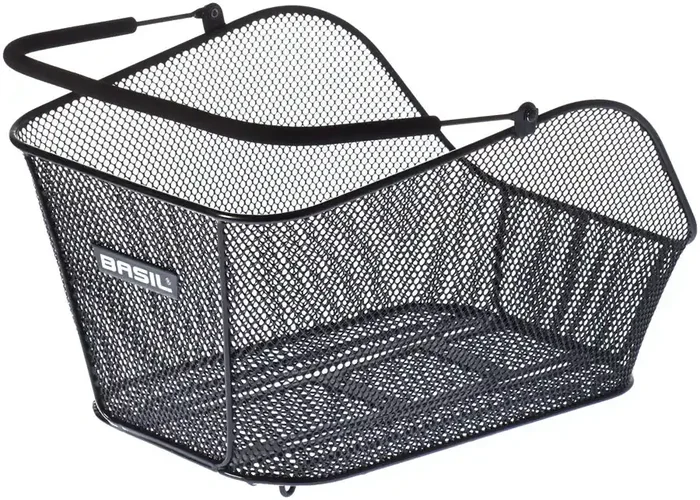 Basil Icon M NX System Rear Basket – Black
