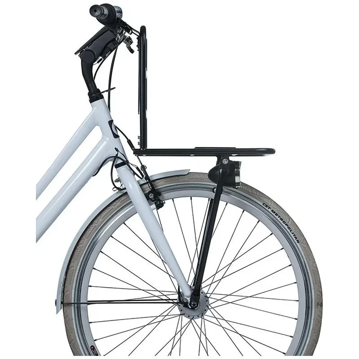 Basil, Portland Front Carrier, Front carrier extension, Black