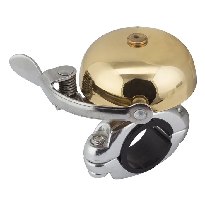 Bell – Brass/Chrome Crown Bell by Mirrycle