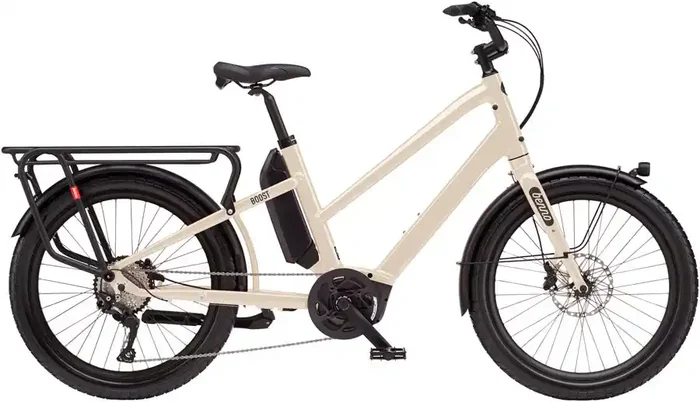 Benno Boost E Class 1 Etility Ebike – Bosch Performance Line 400Wh Step-Through Bone Gray One Size