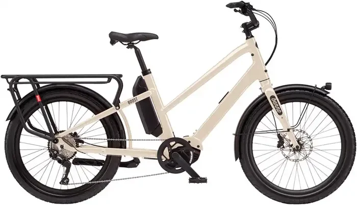 Benno Boost E Class 3 Etility Ebike – Bosch Performance Line Speed 500Wh Step-Through Bone Gray One Size