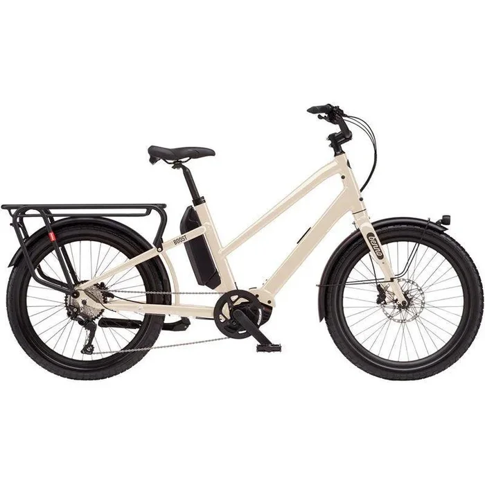 Benno Boost E Class 3 Etility Ebike – Bosch Performance Line Speed 500Wh Step-Through Bone Gray One Size