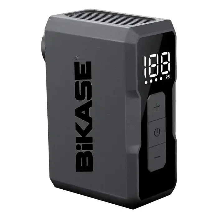Bikase Nano E Pump Electronic Inflator Digital PV/SV 120 Black