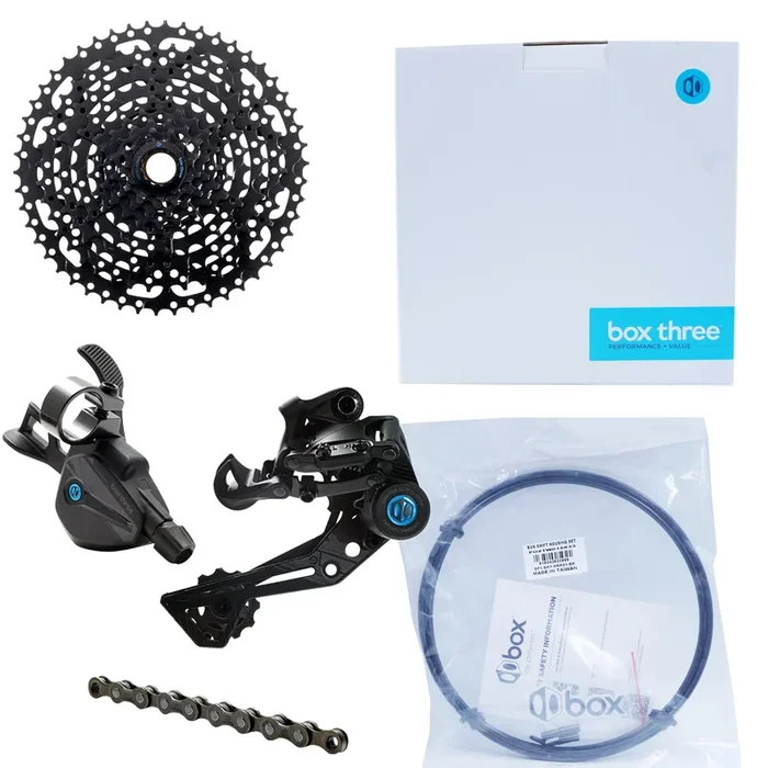 Box Three Prime 9 X-Wide Multi Shift GroupSet – 1×9 Speed Conversion Kit