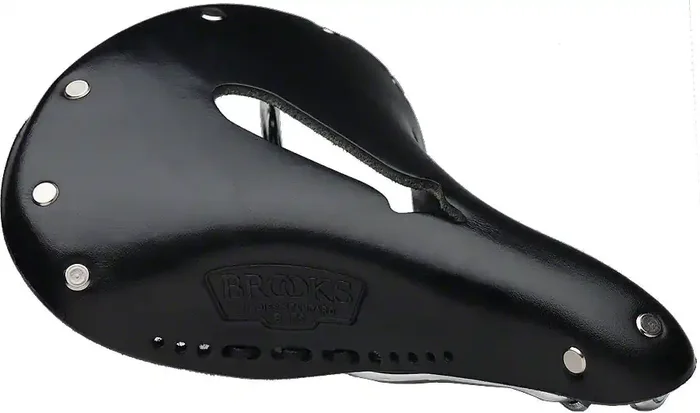 Brooks B17 Carved Saddle – Steel Black Womens