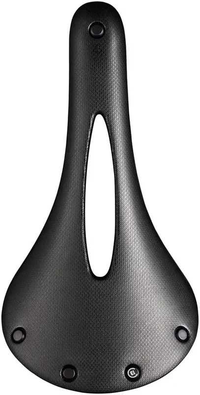Brooks C13 Carved Saddle – Carbon Black 158mm