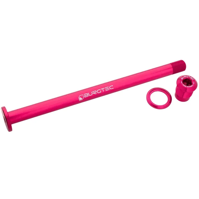 Burgtec Evil 183.5mm UDH Rear Axle – Toxic Barbie Pink