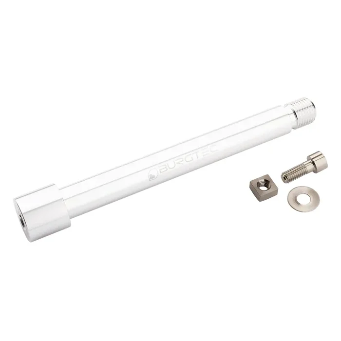 Burgtec Fox Fork 2021+ Axle 15x110mm – Rhodium Silver