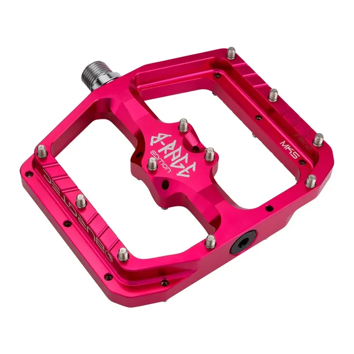 Burgtec Penthouse Flat MK5 B-Rage Edition Pedals – Pink