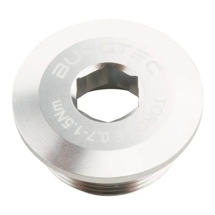 Burgtec Shimano Crank Bolt – Rhodium Silver