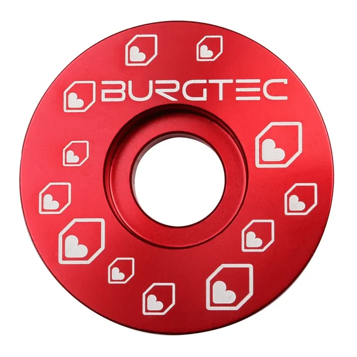 Burgtec Top Cap – Race Red