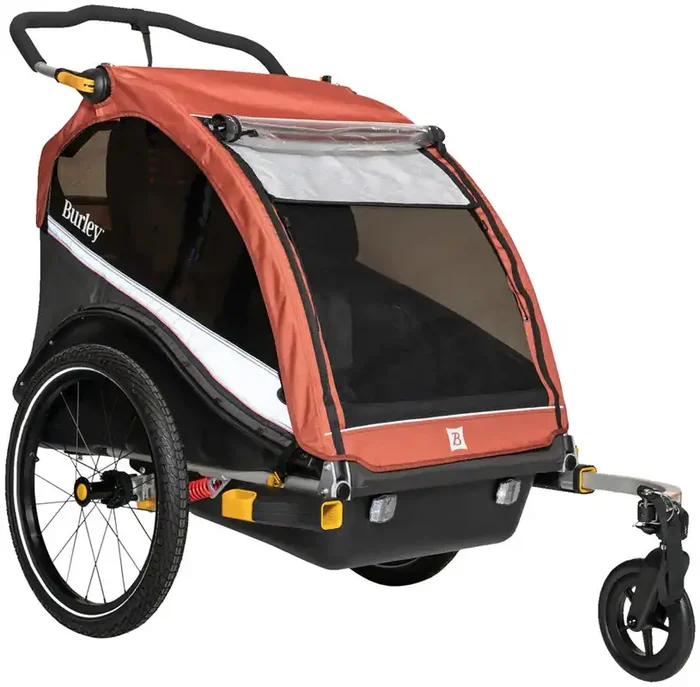 Burley Cub X Child Trailer – Double Sandstone Red