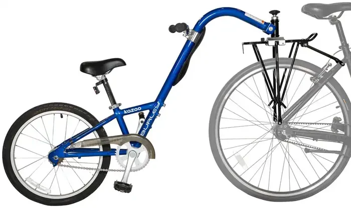 Burley Kazoo Trailercycle – Single-Speed Blue
