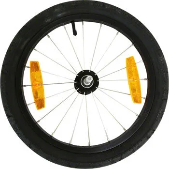 Burley Replacement Wheel: 16″, Alloy, Push Button Axle