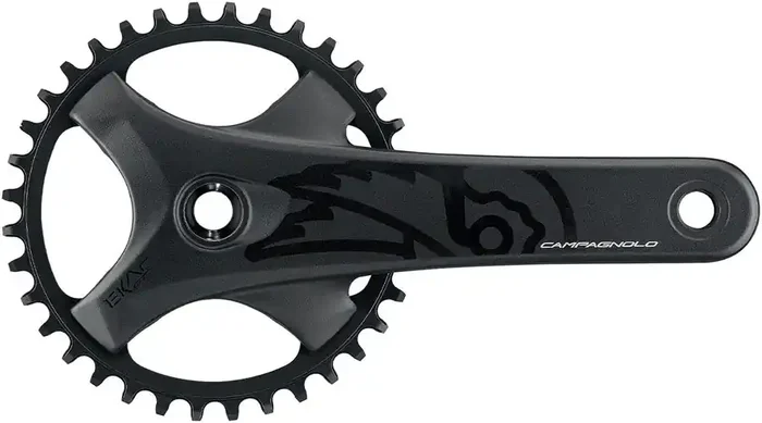 Campagnolo EKAR GT Crankset – 170mm 13-Speed 38t 123mm BCD Campagnolo Ultra-Torque Spindle Interface BLK